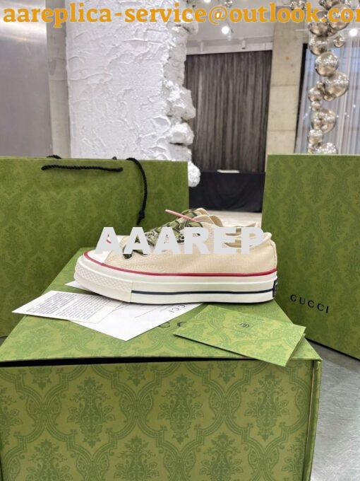 Replica Gucci x Converse Collection Sneaker C516 Beige 6