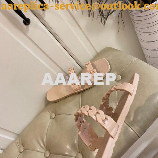 Replica Gucci Women's Rubber Slide Sandal 624731 5