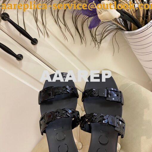 Replica Gucci Women's Rubber Slide Sandal 624731 16