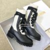 Replica Dior Quest Boots in Calfskin Leather KDI668 Black 11
