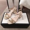 Replica Gucci Leather Mid-Heel Sandal 453379 Pastel Color 18
