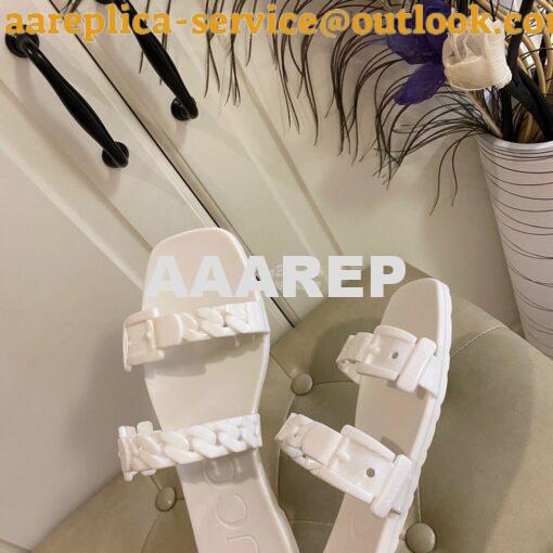 Replica Gucci Women's Rubber Slide Sandal 624731 19