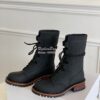 Replica Dior Quest Boots in Calfskin Leather KDI668 Black