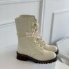 Replica Dior Quest Boots in Calfskin Leather KDI668 White