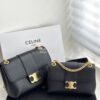 Replica Celine Teen Victoire Bag In Supple Calfskin 116593 Black
