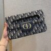 Replica Dior Medium DiorDouble Bag Beige Calfskin M8641 11