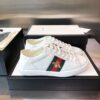 Replica Gucci Men Women's Ace Sneaker with Interlocking G 625783 White 9
