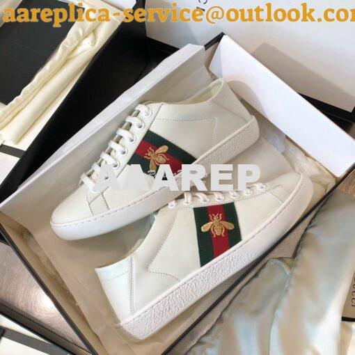 Replica Gucci Men Women's Print Ace Sneaker 475208 H09 2