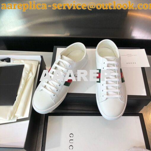 Replica Gucci Men Women's Print Ace Sneaker 475208 H09 3