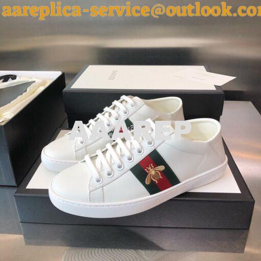 Replica Gucci Men Women's Print Ace Sneaker 475208 H09 4
