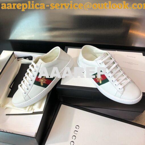 Replica Gucci Men Women's Print Ace Sneaker 475208 H09 6