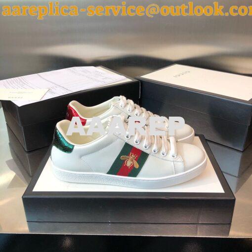 Replica Gucci Men Women's Ace with Embroidered Sneaker 431942 H01