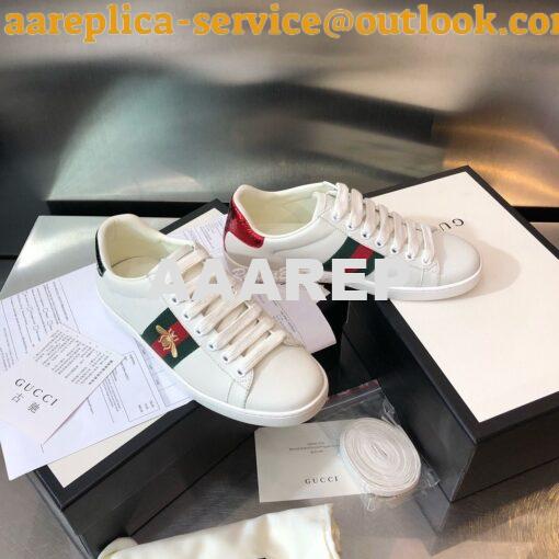 Replica Gucci Men Women's Ace with Embroidered Sneaker 431942 H01 5
