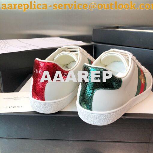 Replica Gucci Men Women's Ace with Embroidered Sneaker 431942 H01 9
