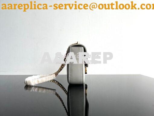 Replica Celine Chain Shoulder Bag Triomphe In Shiny Calfskin 197993 Pa 6