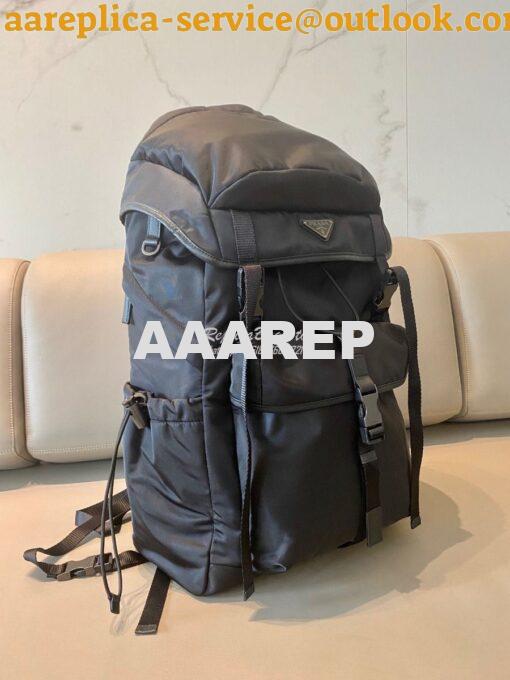 Replica Prada Re-nylon And Saffiano Leather Backpack 2VZ079 3