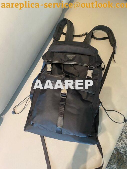 Replica Prada Re-nylon And Saffiano Leather Backpack 2VZ079 4