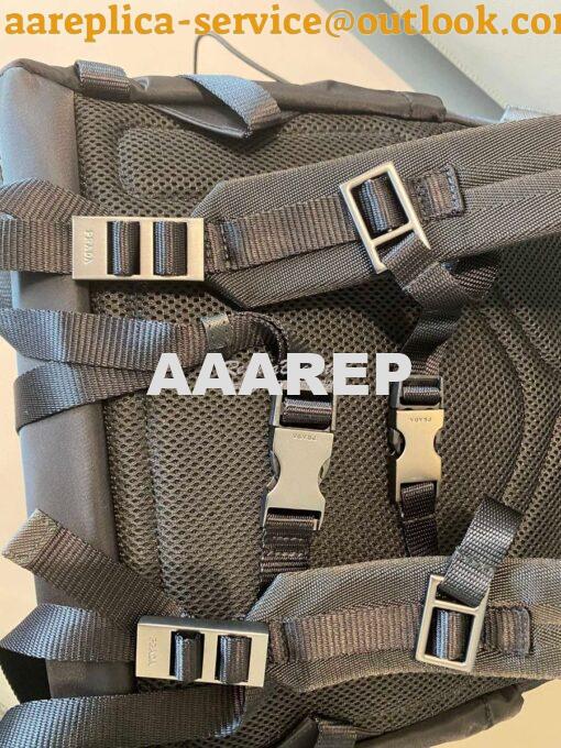 Replica Prada Re-nylon And Saffiano Leather Backpack 2VZ079 5