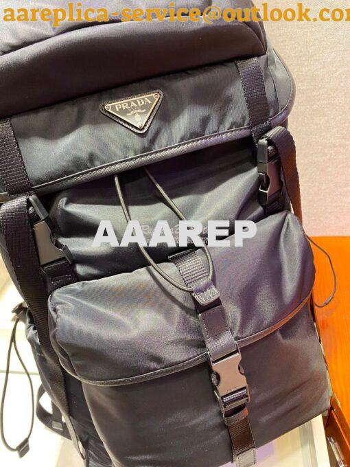 Replica Prada Re-nylon And Saffiano Leather Backpack 2VZ079 7
