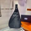 Replica Prada Re-nylon And Leather Backpack 2VZ092 Black