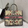 Replica Dior Book Tote bag in Raspberry Pop Mizza Embroidery 14