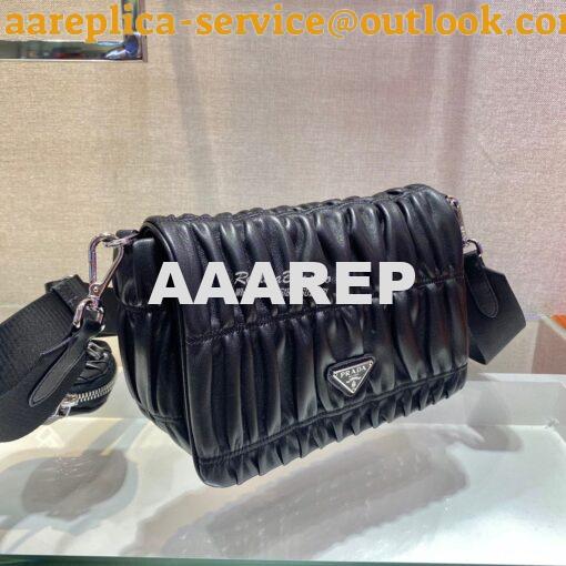 Replica Prada Gaufré Nappa Leather Shoulder Bag 1BD289 5