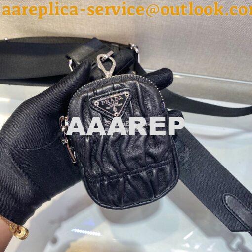 Replica Prada Gaufré Nappa Leather Shoulder Bag 1BD289 7