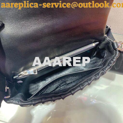 Replica Prada Gaufré Nappa Leather Shoulder Bag 1BD289 9
