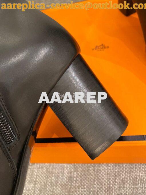 Replica Hermes Saint Germain Ankle Boot H202257 Black 8