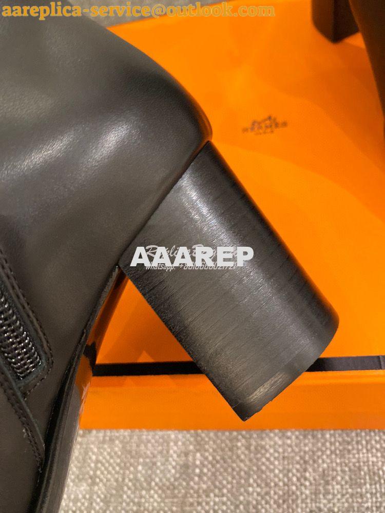 Replica Hermes Saint Germain Ankle Boot H202257 Black 8 Replica Hermes Saint Germain Ankle Boot H202257 Black 8