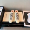 Replica Gucci Princetown Leather Slipper 505268 White with Kitty Print
