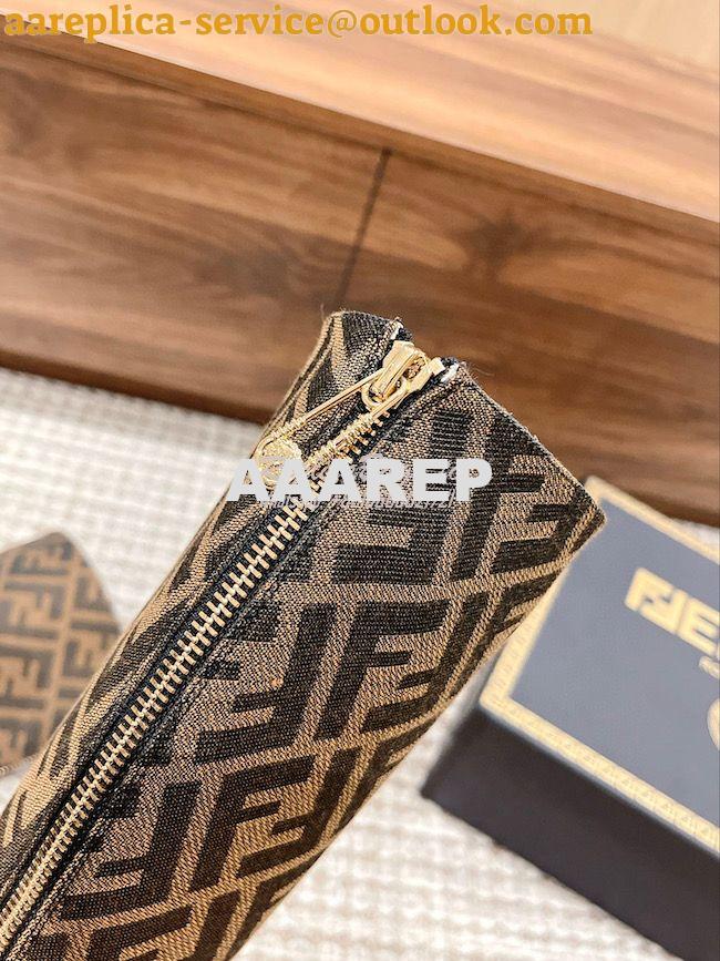 Replica Fendi Fendace FF Jacquard Boots 1A03185 9 Replica Fendi Fendace FF Jacquard Boots 1A03185 9