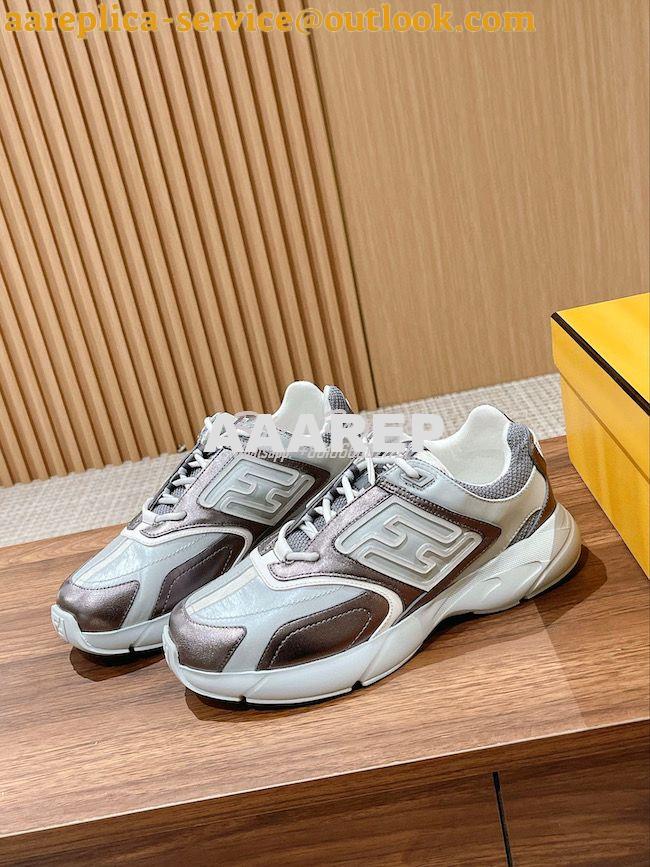 Replica Fendi Faster Trainers nylon low-tops 7E1555 4 Replica Fendi Faster Trainers nylon low-tops 7E1555 4