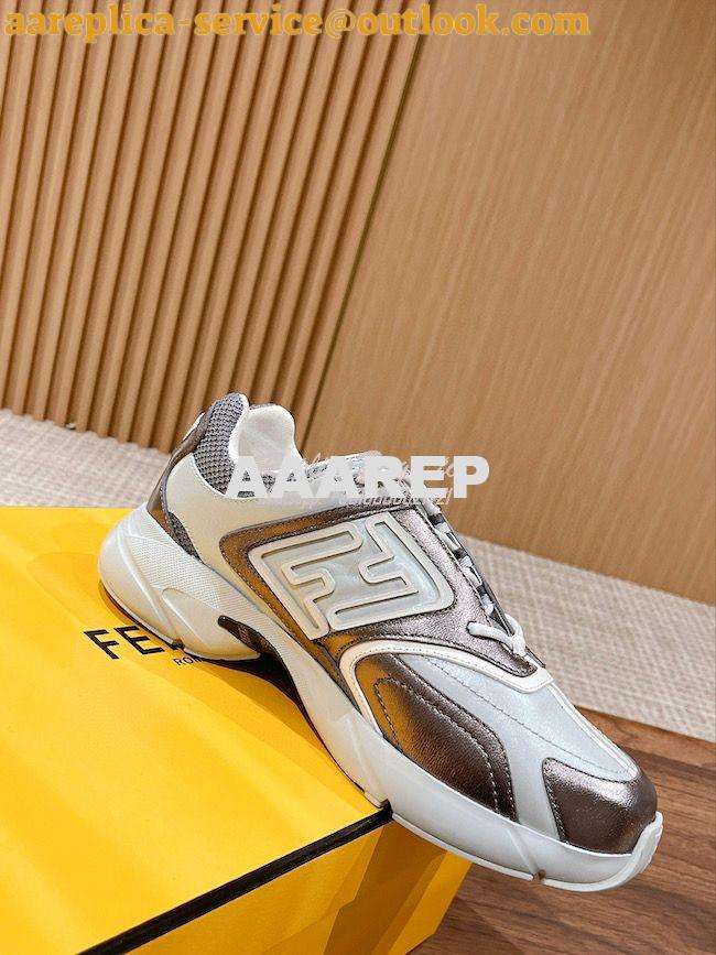 Replica Fendi Faster Trainers nylon low-tops 7E1555 5 Replica Fendi Faster Trainers nylon low-tops 7E1555 5