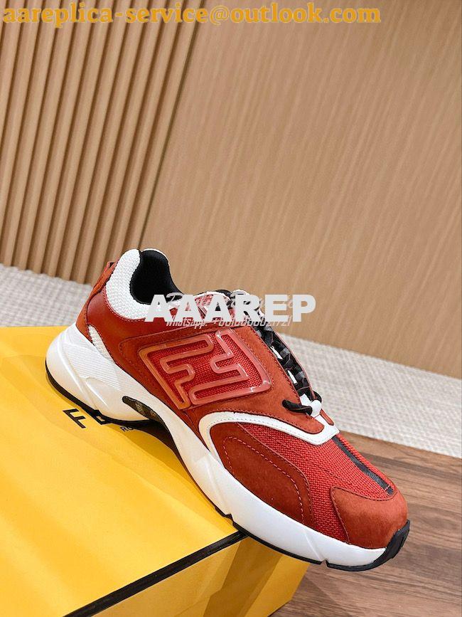 Replica Fendi Faster Trainers nylon low-tops 7E1555 20 Replica Fendi Faster Trainers nylon low-tops 7E1555 20