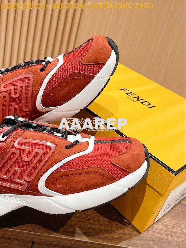 Replica Fendi Faster Trainers nylon low-tops 7E1555 24 Replica Fendi Faster Trainers nylon low-tops 7E1555 24