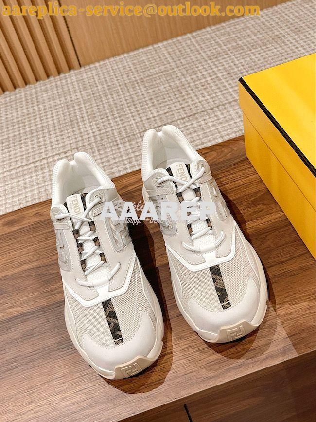 Replica Fendi Faster Trainers nylon low-tops 7E1555 25 Replica Fendi Faster Trainers nylon low-tops 7E1555 25