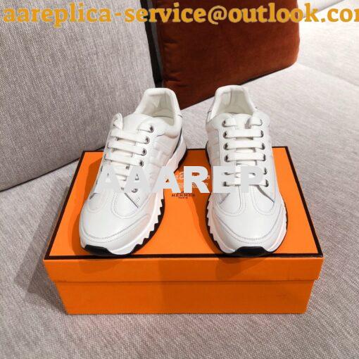 Replica Hermes Sneakers Trail Male/ Female H191168 White