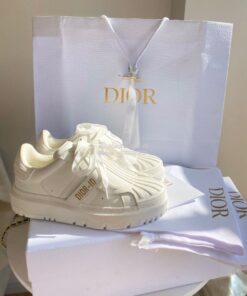 Replica DiorID Sneaker White Rubber and Calfskin KCK278 2