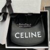 Replica Celine Ava Bag in Smooth Calfskin with Logo Print 193953 Black