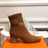Replica Hermes Volver 60 Ankle Boot H192034 Cognac