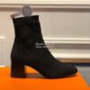 Replica Hermes Volver 60 Ankle Boot H192034 Vert Sapin 12