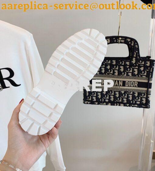 Replica Dior Explorer Loafer Smooth Calfskin with DIOR & SHAWN Signatu 10