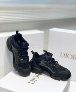 Replica Dior D-Connect Sneaker Black Mesh KCK280 2