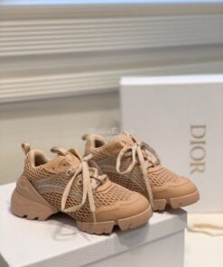 Replica Dior D-Connect Sneaker Nude Mesh KCK280 2