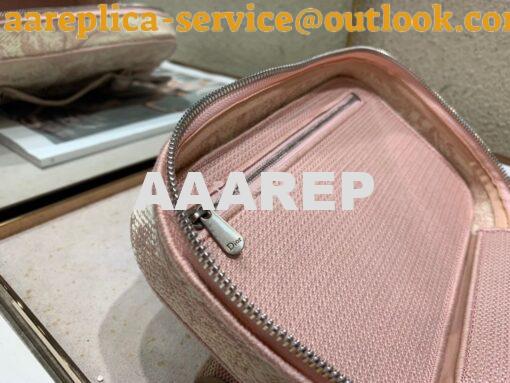 Replica Dior DiorTravel Vanity Case Bag S5480 Pink Toile de Jouy Embro 12