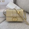 Replica Dior 30 Montaigne Bag with Tonal Enamel CD M9203U Beige