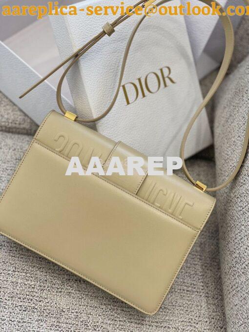 Replica Dior 30 Montaigne Bag with Tonal Enamel CD M9203U Beige 11