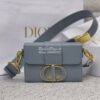 Replica Dior Mini Lady Dior Bag Camel-Colored Shearling M0505C 12