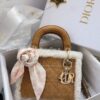 Replica Dior 30 Montaigne Box Bag with Tonal Enamel CD M9204U Cloud Bl 11